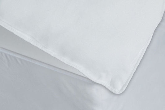 White Twin Microfiber Thread Count Down Alternative Duvet Insert HomeRoots