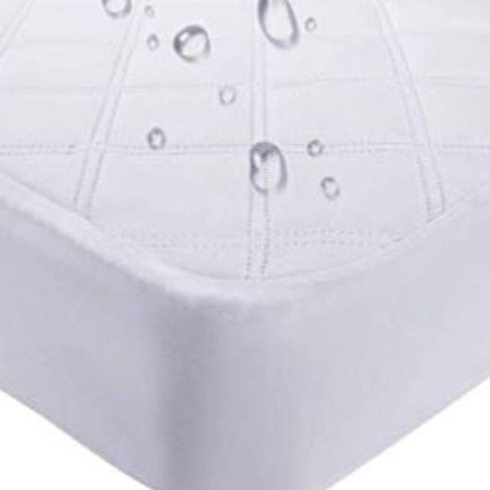9" Waterproof Bamboo Terry Crib Mattress Pad Liner Mattress Cover Only. HomeRoots