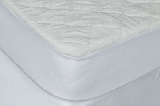9" Waterproof Bamboo Terry Crib Mattress Pad Liner Mattress Cover Only. HomeRoots