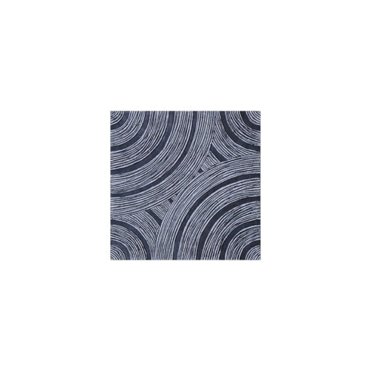 17" X 17" X 2" Gray, Lined Square - Wall Decor
