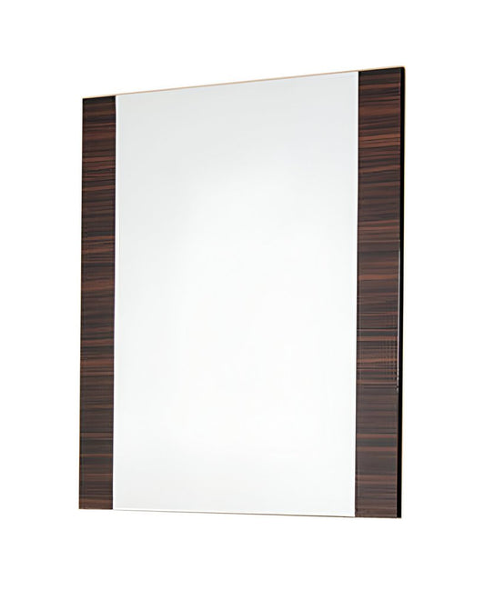 45" Ebony Wood Framed Accent Mirror HomeRoots