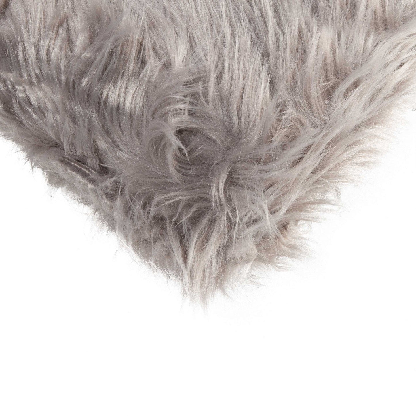 12" X 20" X 5" Gray Faux Pillow 2 Pack FurniFindUSA