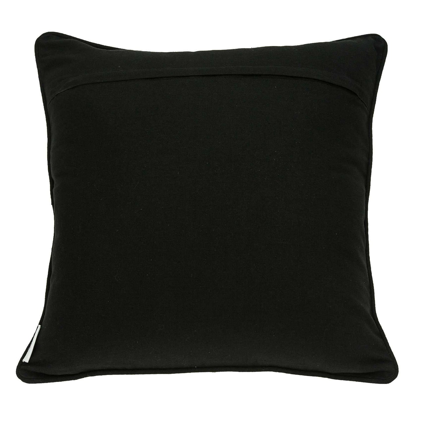 20" X 7" X 20" Cool Transitional Black And White Pillow Cover With Poly Insert FurniFindUSA