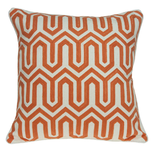 20" X 7" X 20" Transitional Multicolored Pillow Cover With Poly Insert FurniFindUSA