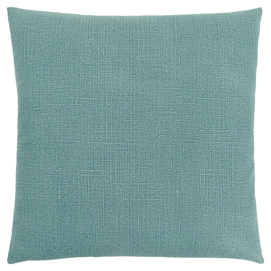 18" X 18" Light Green Polyester Interlocking Zippered Pillow FurniFindUSA
