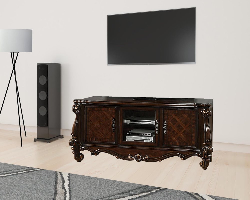 74" Dark Brown Solid Wood HomeRoots
