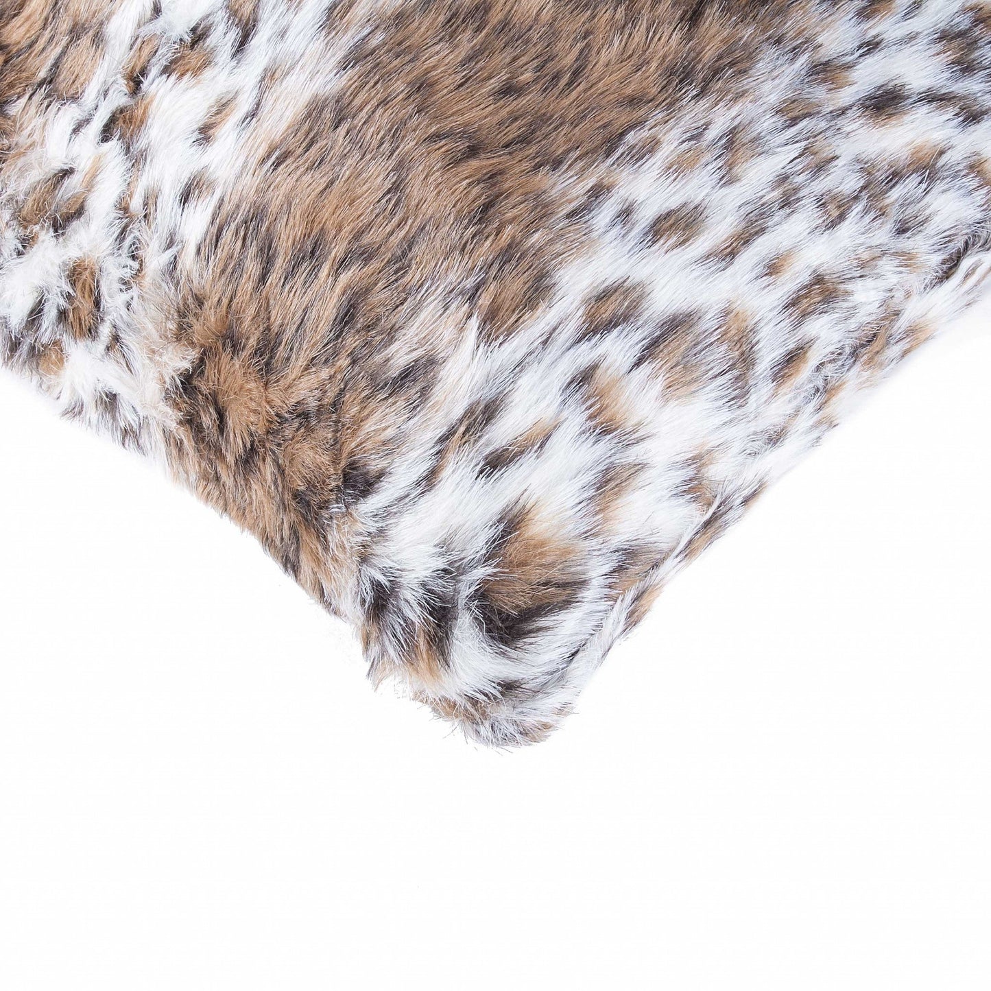18" X 18" X 5" Acrylic Plush Polyester Polyfill Lynx 2 Pack Pillow FurniFindUSA