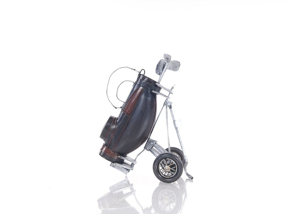 6.5" X 8" X 10" Black Golf Bag HomeRoots