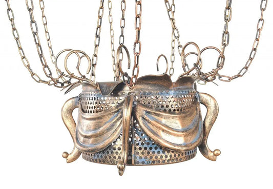 23" x 23" x 41" Vintage Hot Air Balloon Pendant HomeRoots