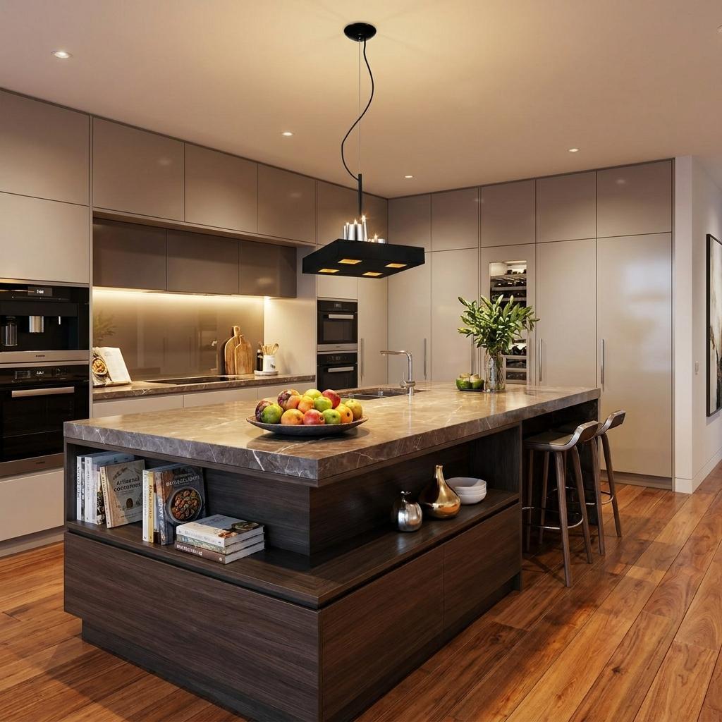 14 X 14 X 59 Black Stainless Steel Pendant Lamp HomeRoots