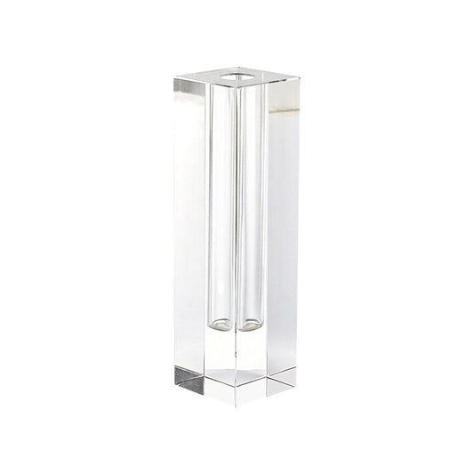 7" Clear Bud Lead Free Crystal Table Vase HomeRoots