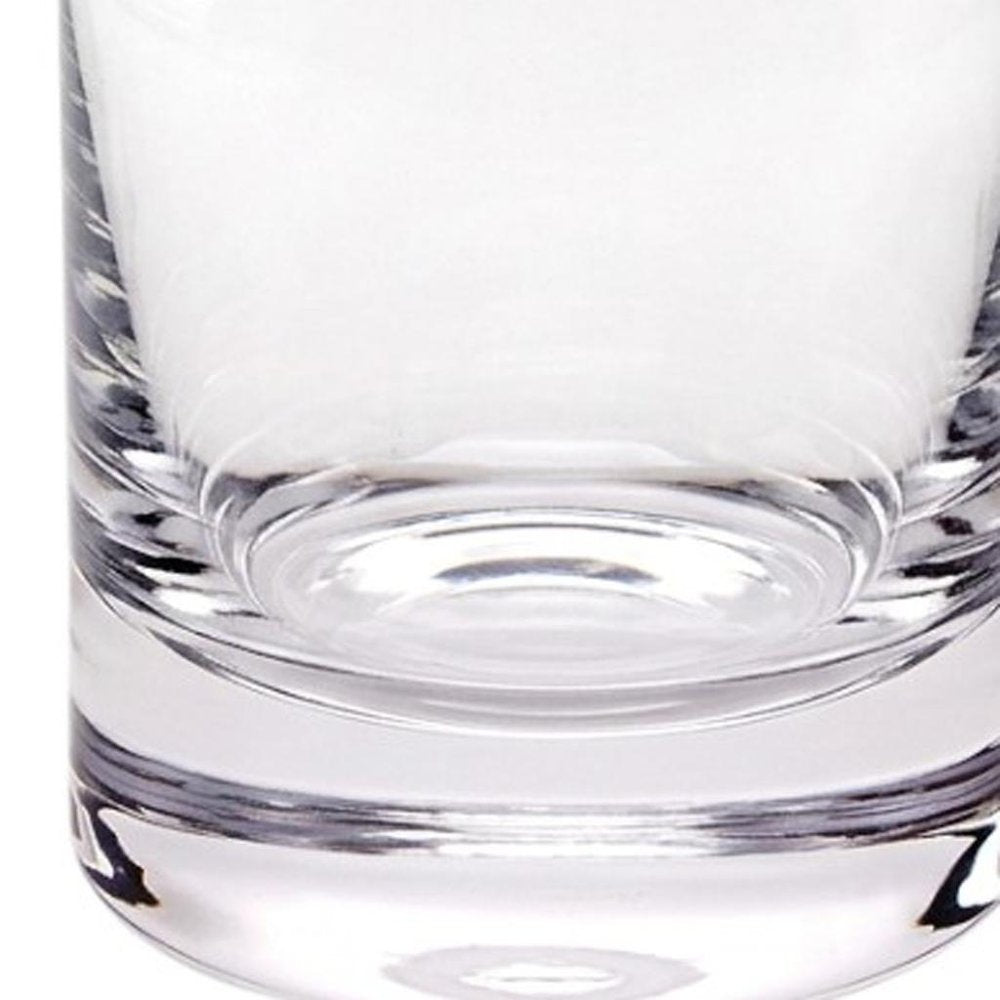 Mouth Blown European Crystal Decanter 28 Oz HomeRoots