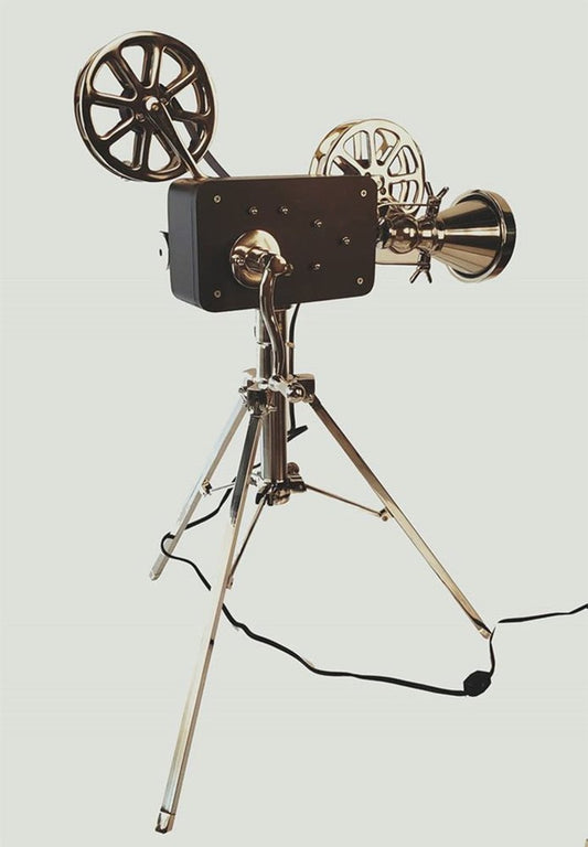 36" Black And Silver Tripod Floor Lamp With Metal Novelty Shade HomeRoots