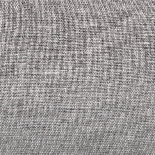 42" Gray and Brown Linen Arm Chair HomeRoots