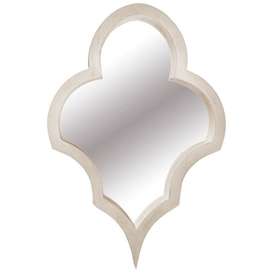 34" Natural Novelty Wood Framed Accent Mirror HomeRoots