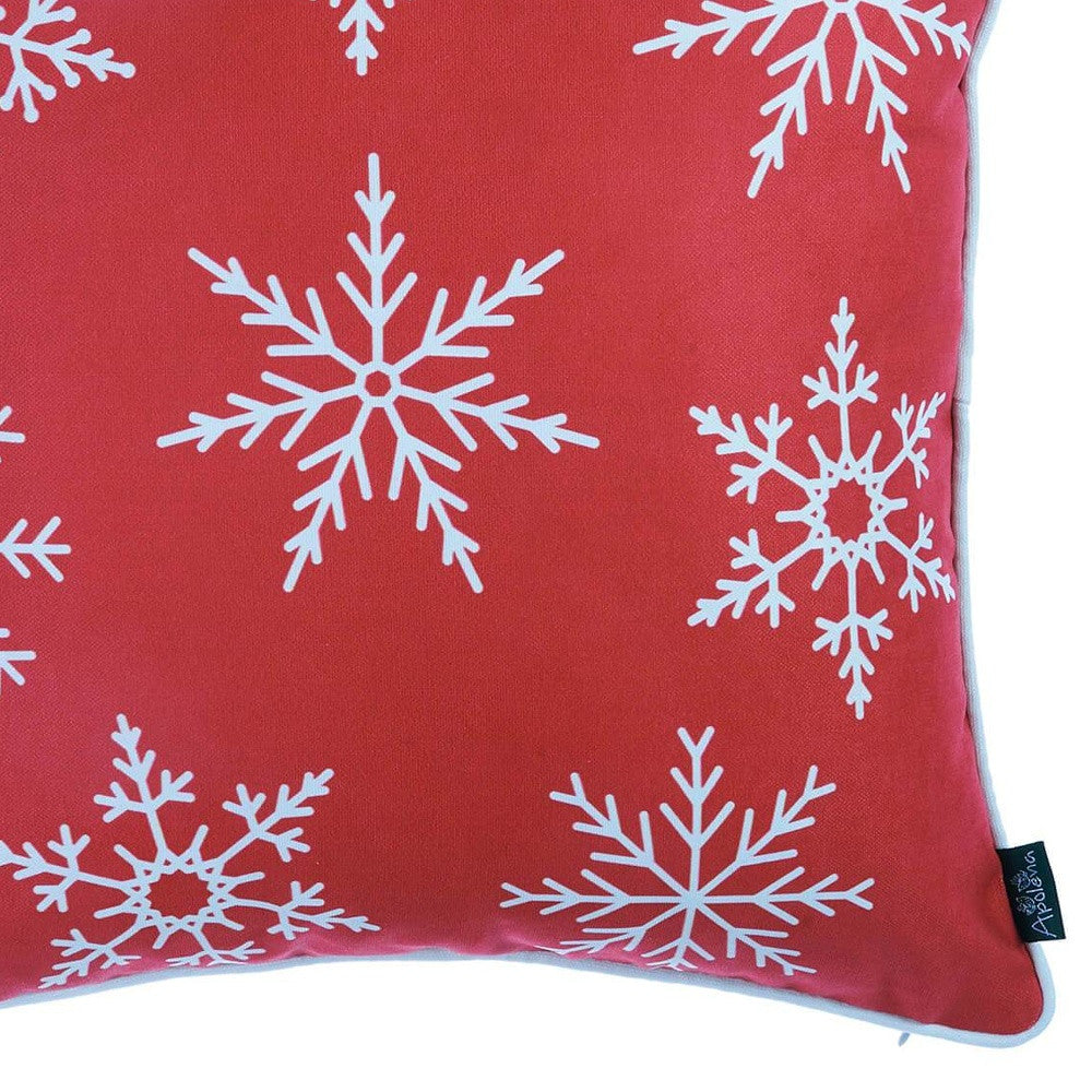 Set Of 4 18" Merry Christmas Throw Pillow Cover In Multicolor FurniFindUSA