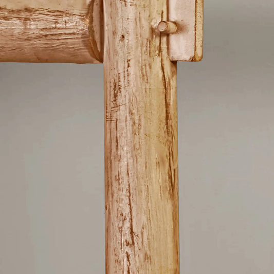 72" X 18"X 2" Brown Decorative Ladder Shelve HomeRoots