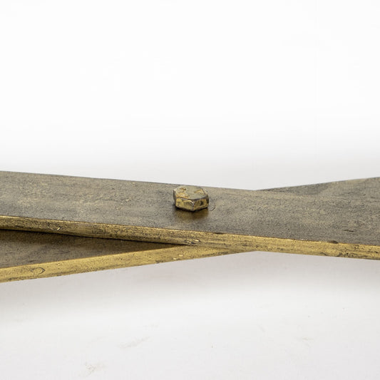 72" Light Brown Solid Wood Sideboard with Four Doors HomeRoots