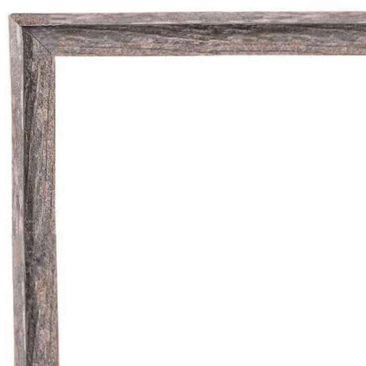 18" x 24" Gray Wood Hanging Picture Frame HomeRoots