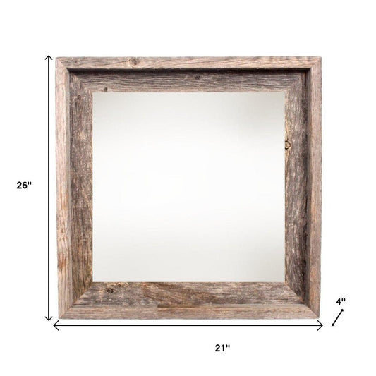 12" x 12" Gray Wood Tabletop Picture Frame HomeRoots
