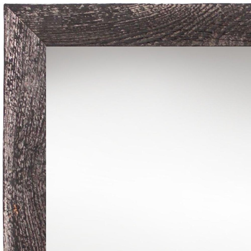 13" x 19" Black Solid Wood Hanging Picture Frame HomeRoots