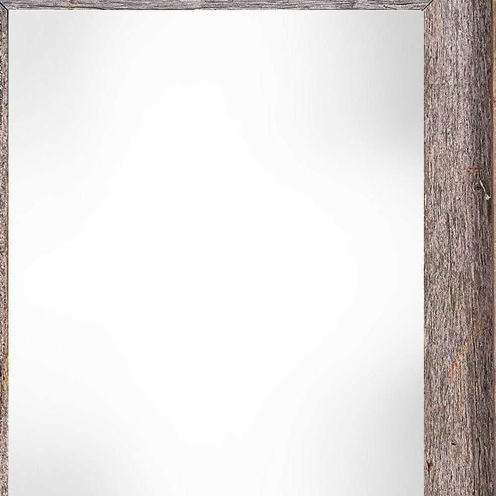 11" x 17" Gray Wood Hanging Picture Frame HomeRoots
