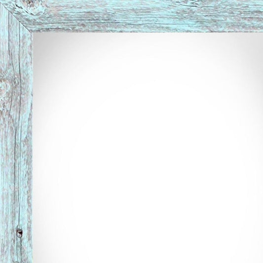 8" x 10" Blue Wood Tabletop Picture Frame HomeRoots