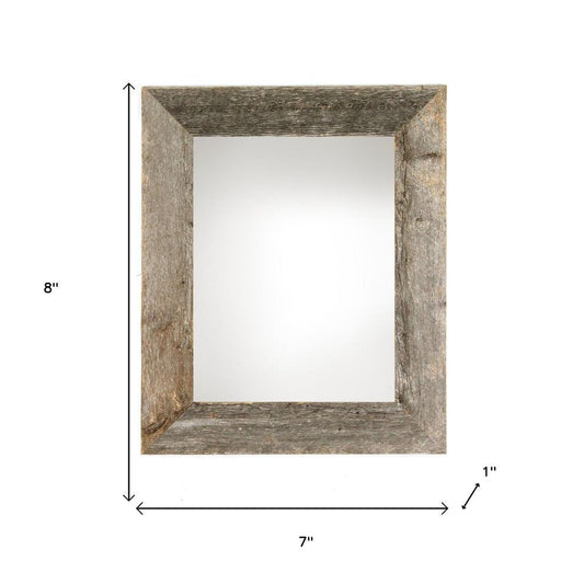 4" x 6" Gray Wood Tabletop Picture Frame HomeRoots
