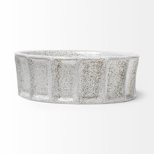 Small White Ceramic Bowl HomeRoots