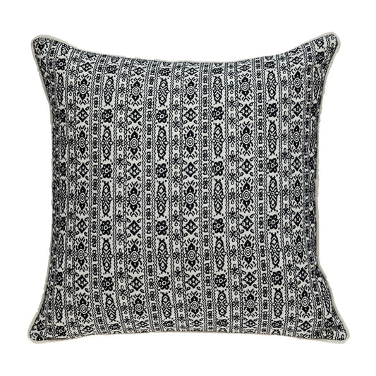 Black And White Vintage Design Throw Pillow FurniFindUSA