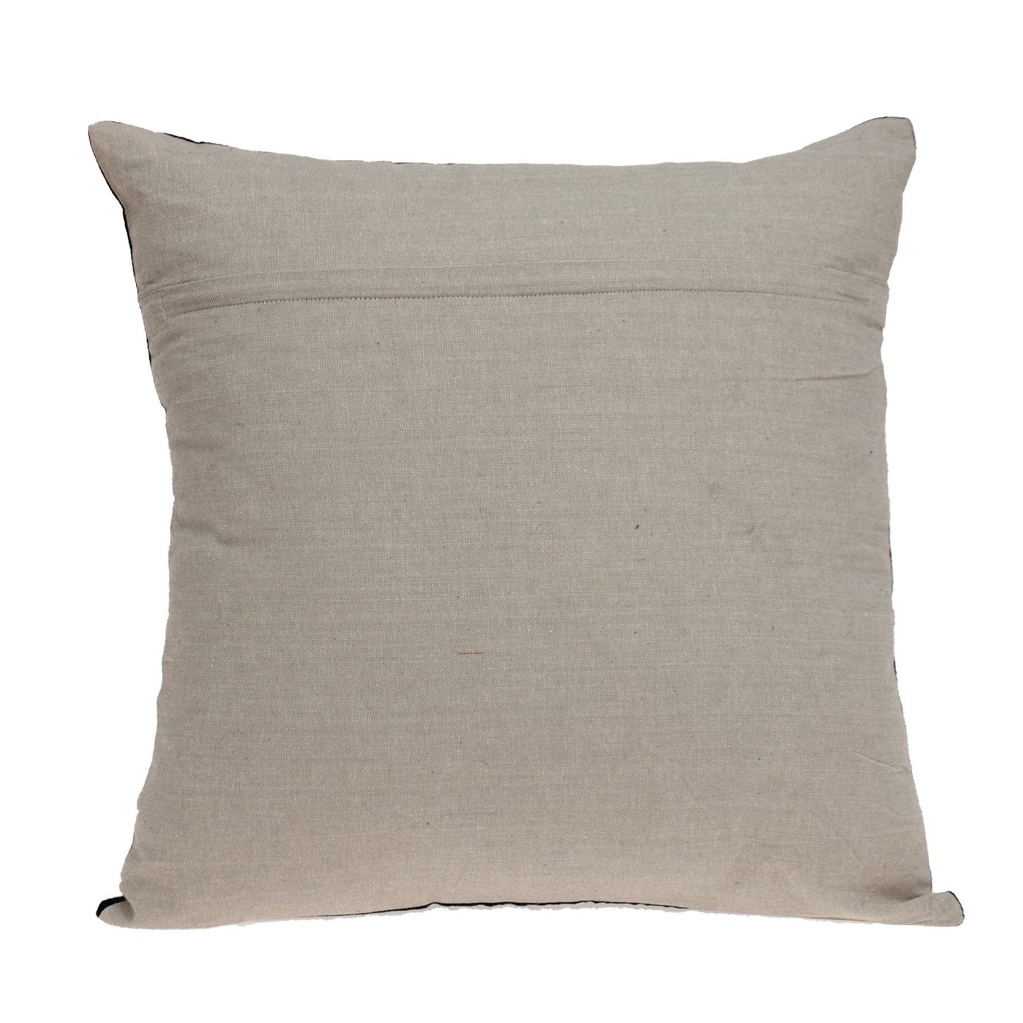 Black Velvet Two Tone Throw Pillow FurniFindUSA
