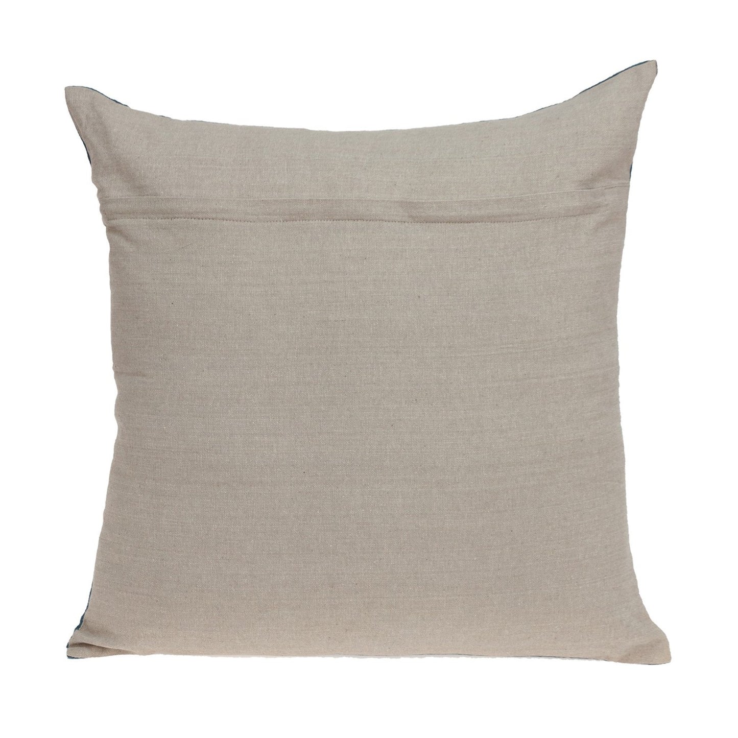 Aqua Teal Two Tone Throw Pillow FurniFindUSA