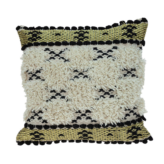 Shaggy Woven Throw Pillow FurniFindUSA
