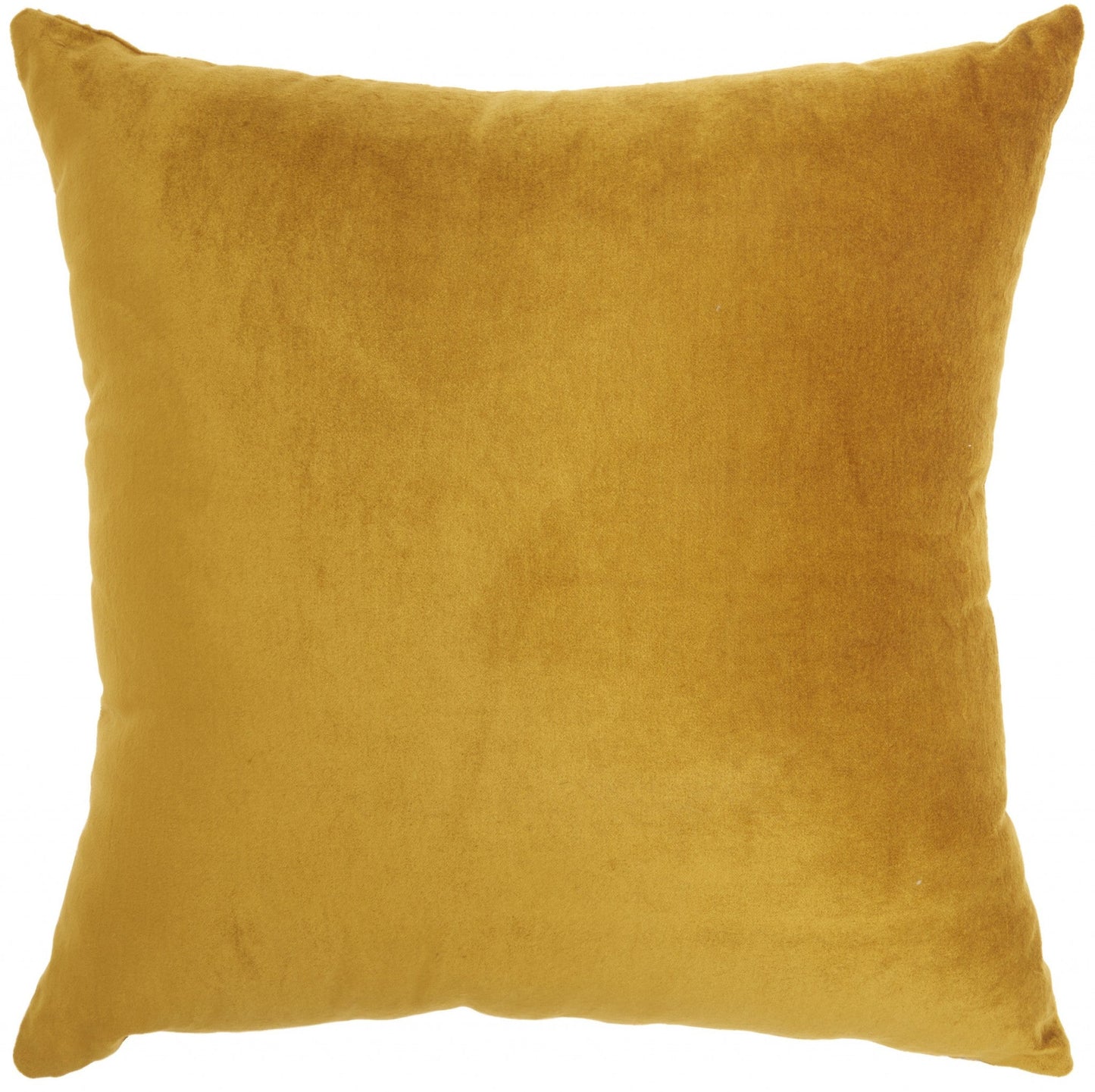 Mustard And Silver Throw Pillow FurniFindUSA