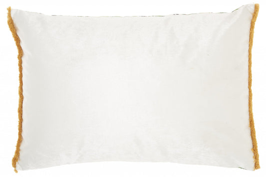 Multicolor Jungle Art Lumbar Pillow FurniFindUSA