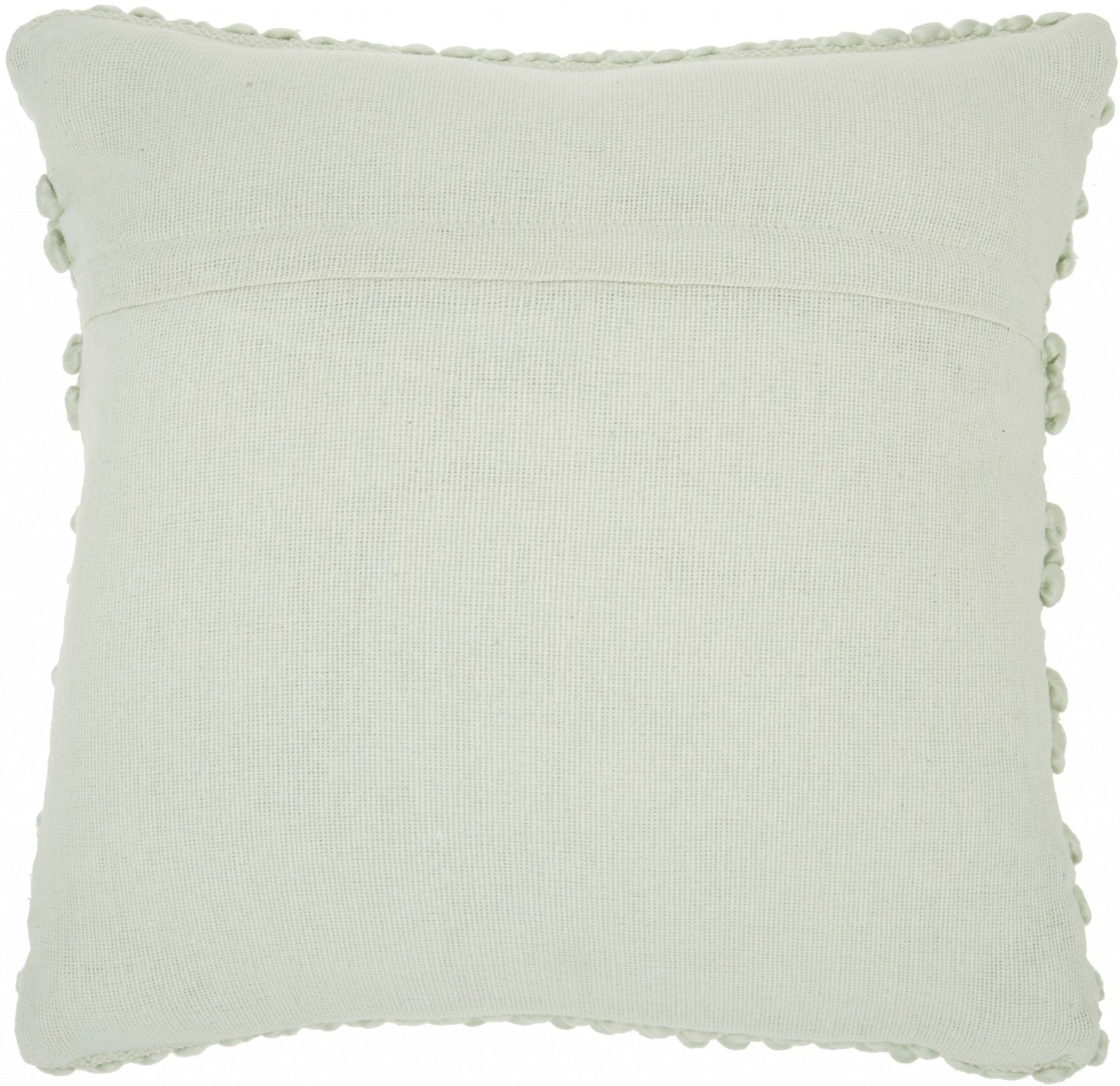 20" Mint Green Striped Throw Pillow With Texture FurniFindUSA