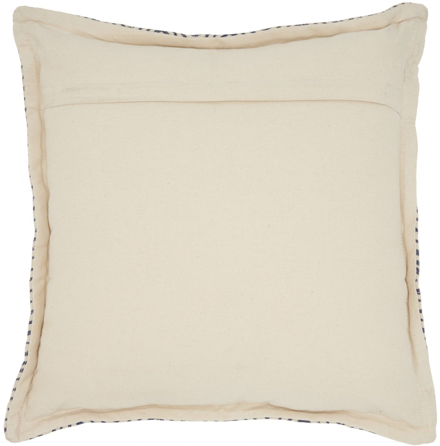 20" Indigo And Ivory Waves Throw Pillow FurniFindUSA