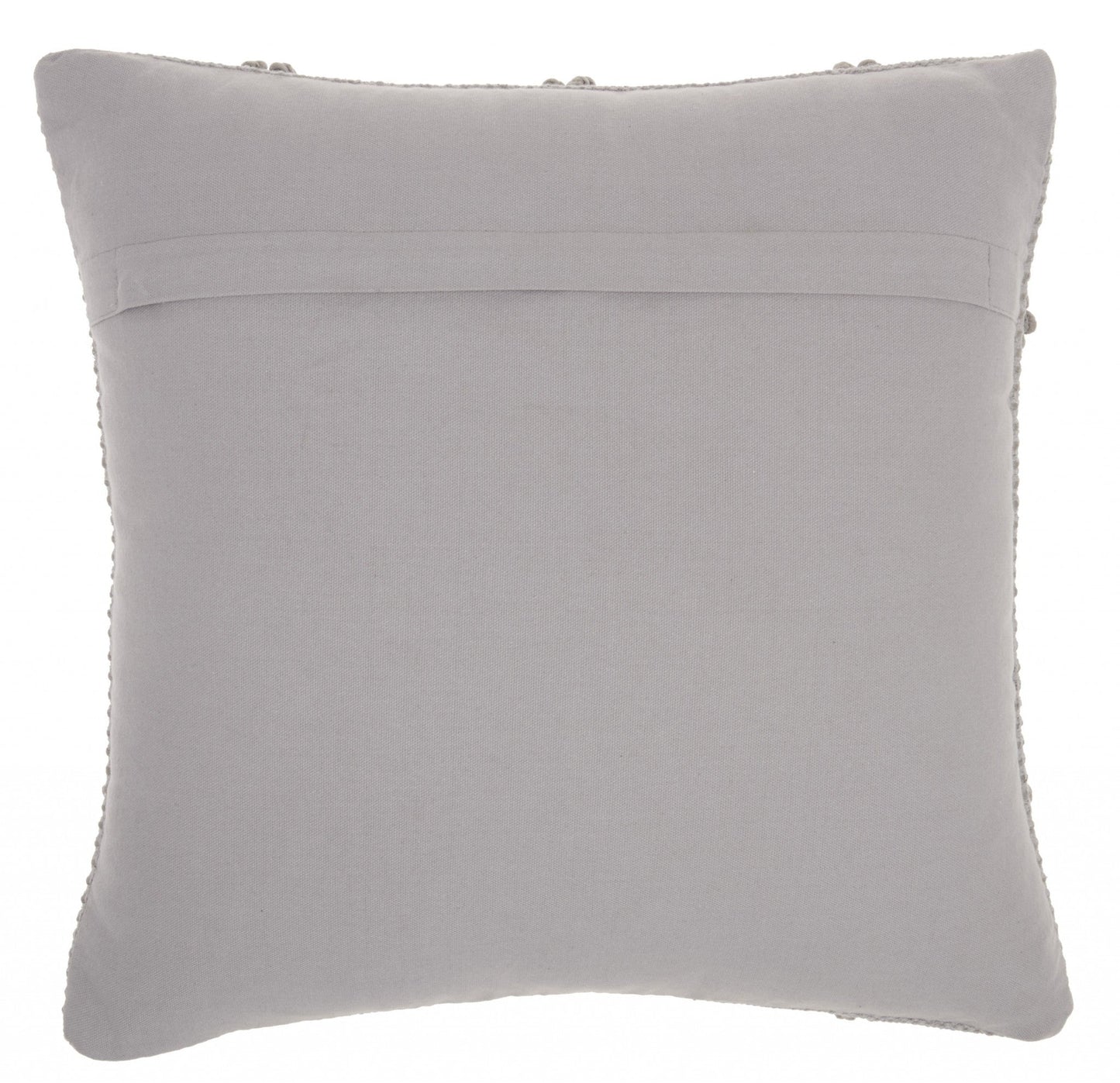 Light Gray Textured Lattice Throw Pillow FurniFindUSA