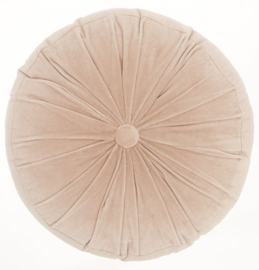 16" X 16" Multicolor Round Velvet Throw Pillow 5.0" (L) x 16.0" (W) x 16.0" (H) FurniFindUSA