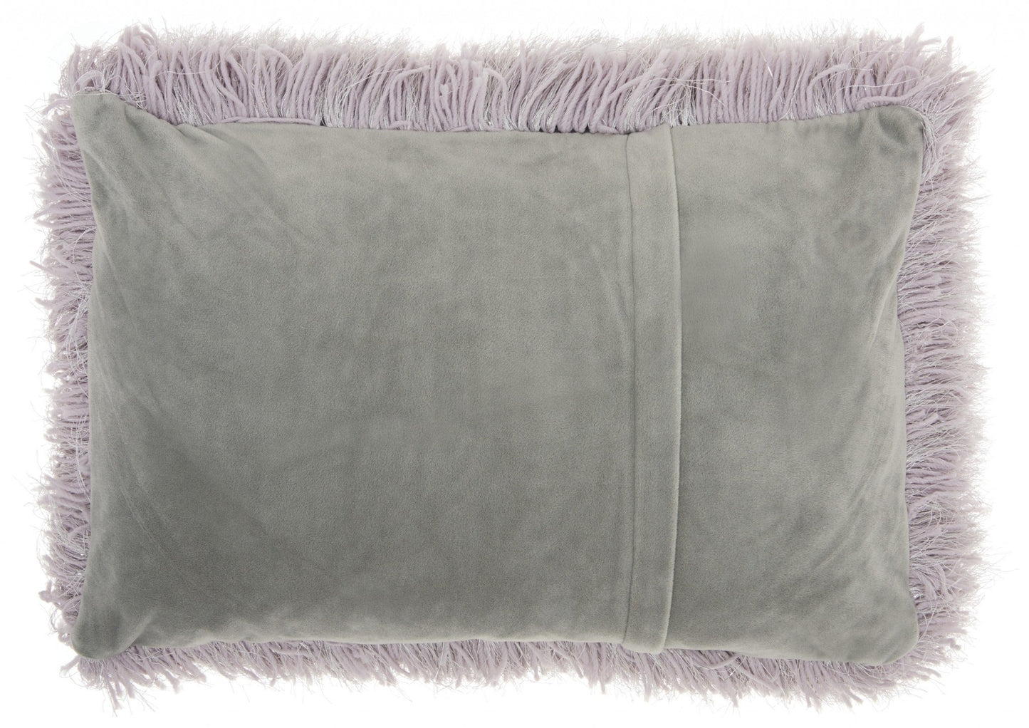 14" X 20" Light Gray Throw Pillow FurniFindUSA