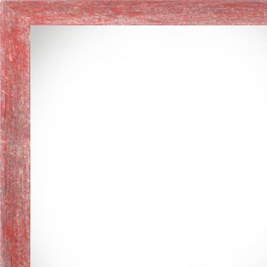 10" x 10" Red Wood Hanging Picture Frame HomeRoots