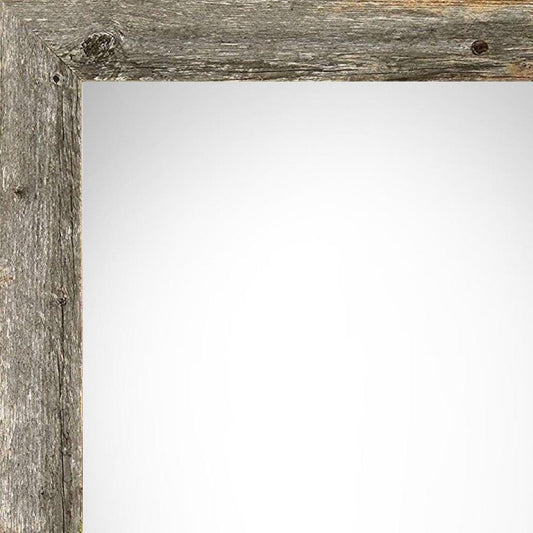 10" x 20" Gray Wood Hanging Picture Frame HomeRoots