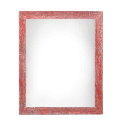 9" x 12" Red Solid Wood Hanging Picture Frame HomeRoots