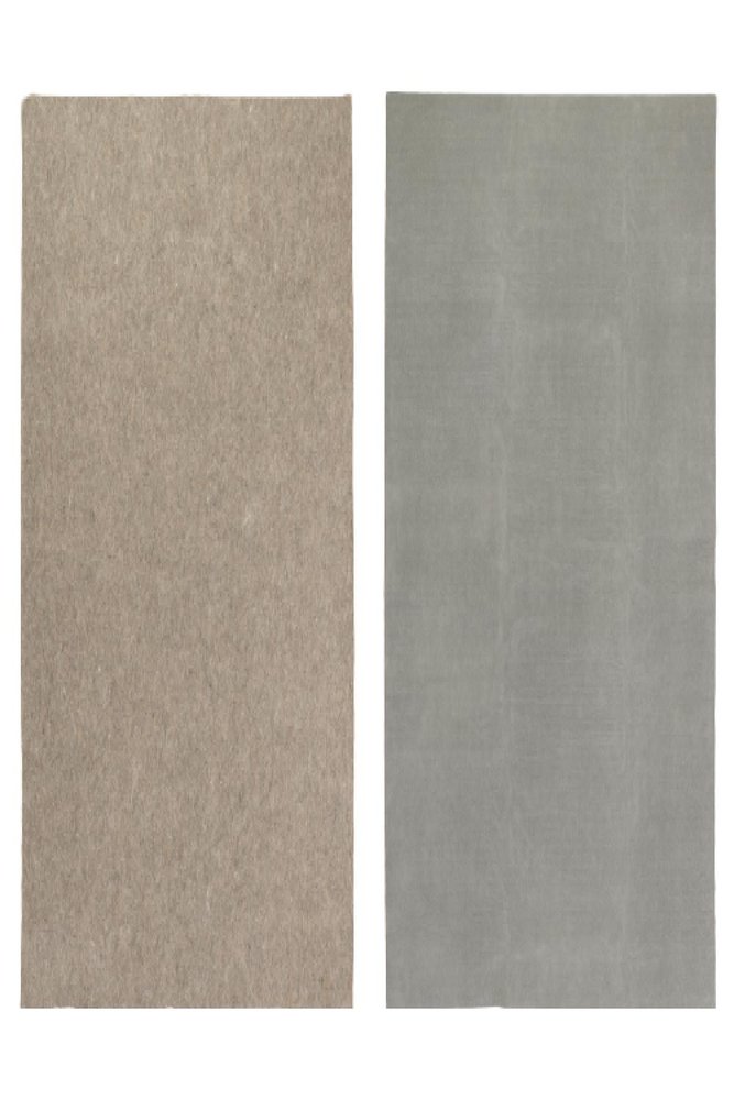 8' x 10' Gray Non Slip Rug Pad HomeRoots