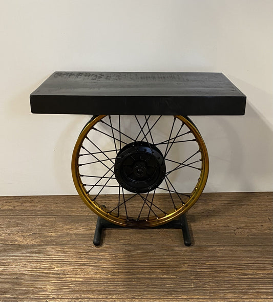 22" Black Solid Wood End Table HomeRoots
