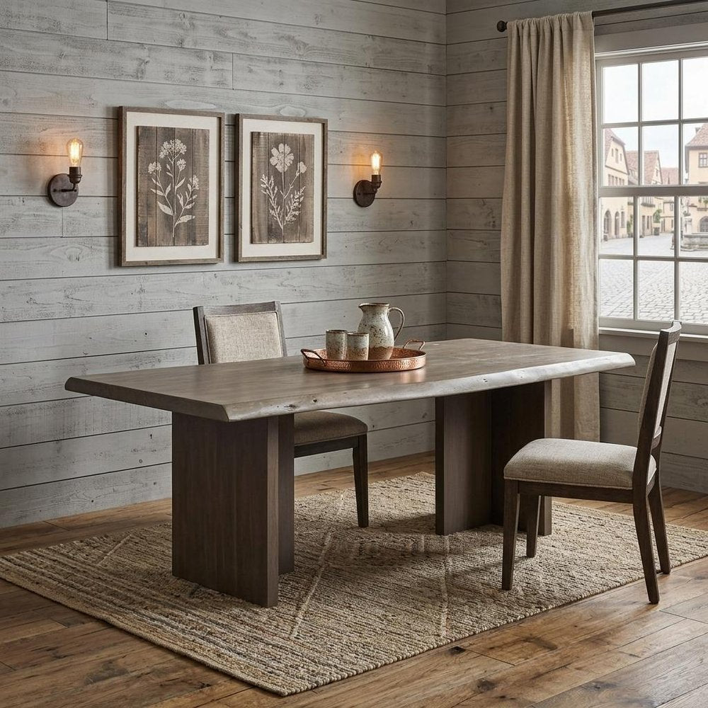 94" Natural Dining Table HomeRoots