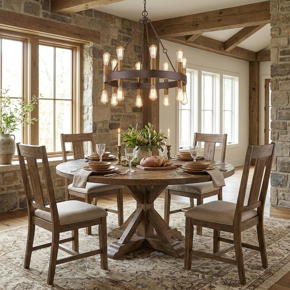 Brown and Black Candle Style Multi Light Metal Dimmable Chandelier HomeRoots
