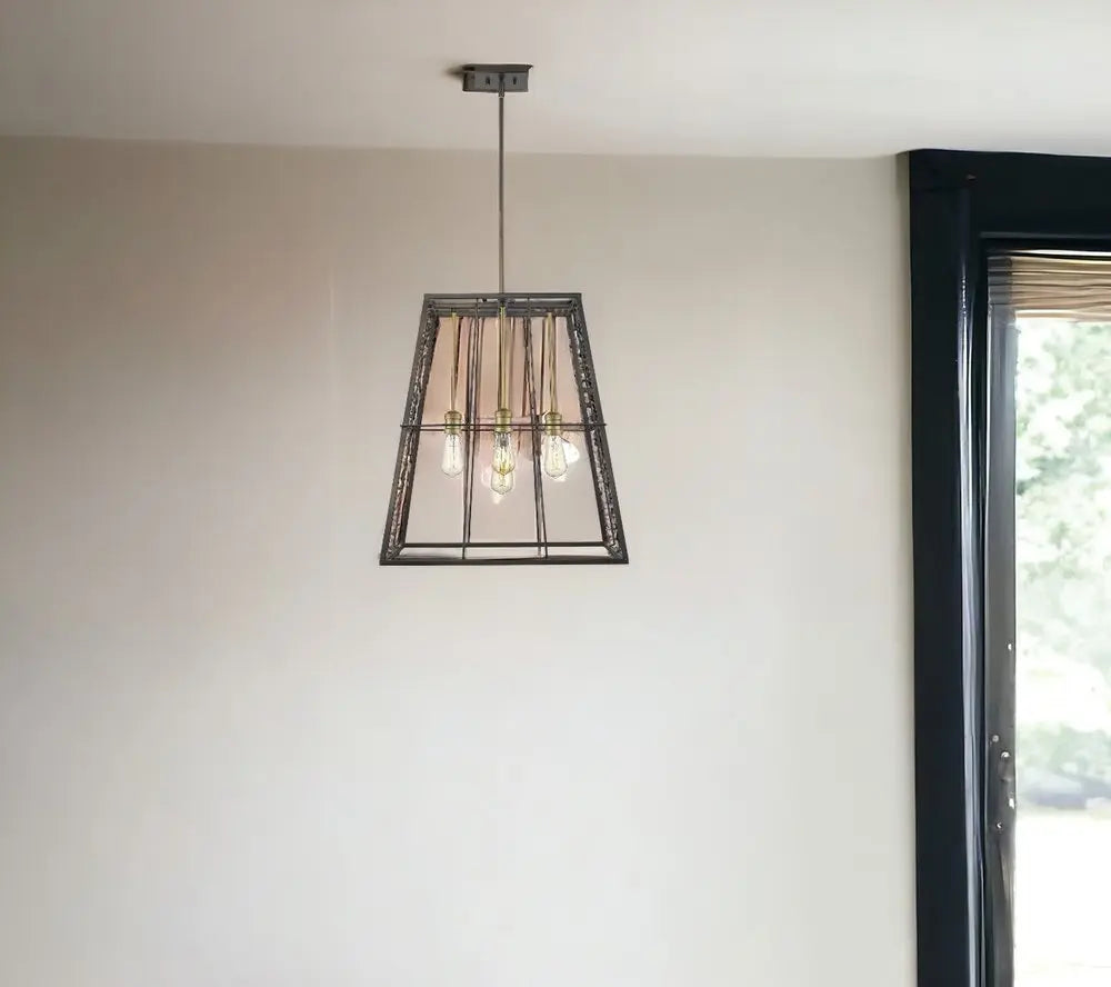 Charley 5-Light Oil-Rubbed Bronze Pendant HomeRoots