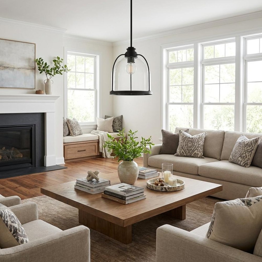 Stanton 1-Light Matte Black Pendant HomeRoots