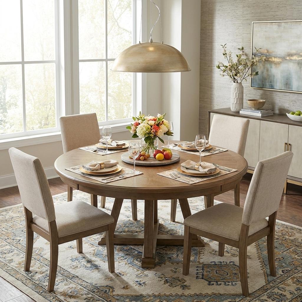 Layla 1-Light Washed Gold Bowl Pendant With Gloss White Interior Shade HomeRoots